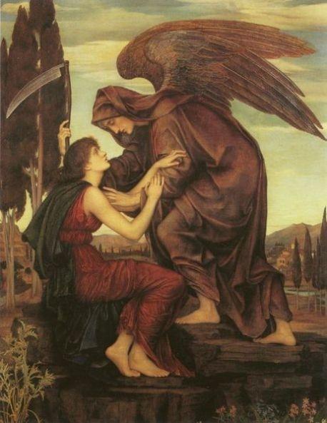 The angel of death, portrayed above by Evelyn de Morgan, strikes twice in Josef Suk's elegiac symphony