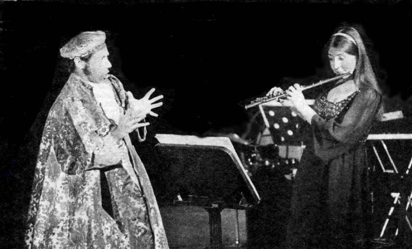 World premiere performance of Maxwell Davies's 'Eight Songs' with Roy Hart