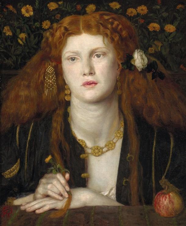 'Boca Baciata': One of Dante Gabriel Rossetti's flame-haired beauties 