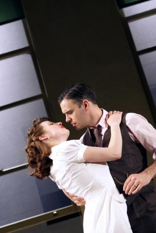 Office romance: Jessica Raine as Cleo and Joseph Millson as Ben