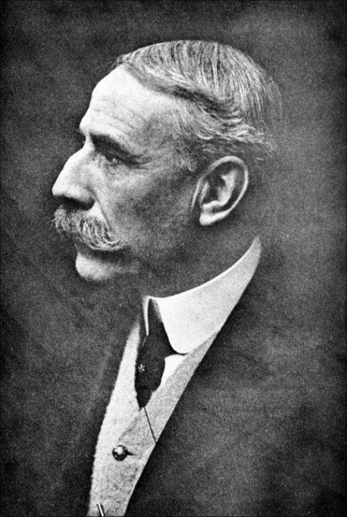 Elgar in 1917, the year before he composed the Piano Quintet