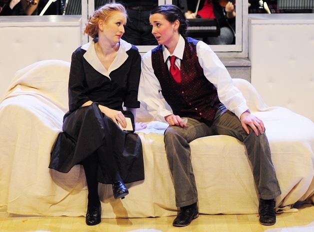 Llio Evans and Annie Sheen as Susanna and Cherubino: Witty, eye-catching, uninhibited