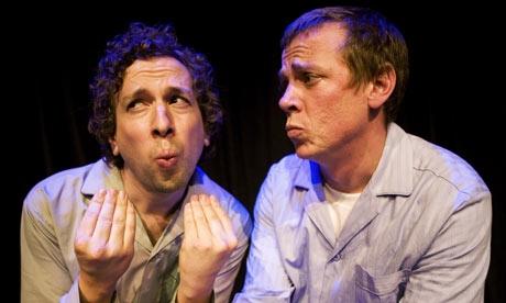 Pajama Men: Mark Chavez and Shenoah Allen in the astonishingly inventive The Last Stand to Reason