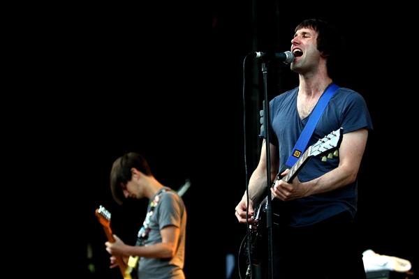 Ash, with Tim Wheeler (right): Still providing the soundtrack to the uni disco circa 1995