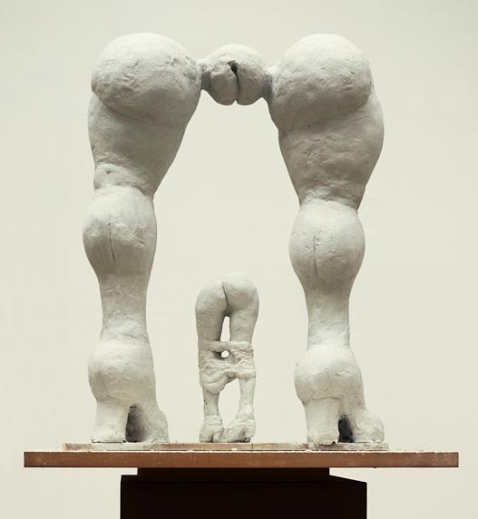 Rebecca Warren's 'Helmut Crumb', 1999, conflates the names Helmut Newton and Robert Crumb and depicts female sexuality as imagined through both artist's eyes