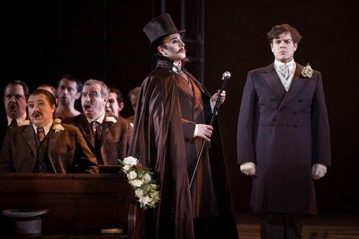 A magical Ruddigore: Richard Burkhard as Sir Despard Murgatroyd (left) and Grant Doyle as Robin Oakapple