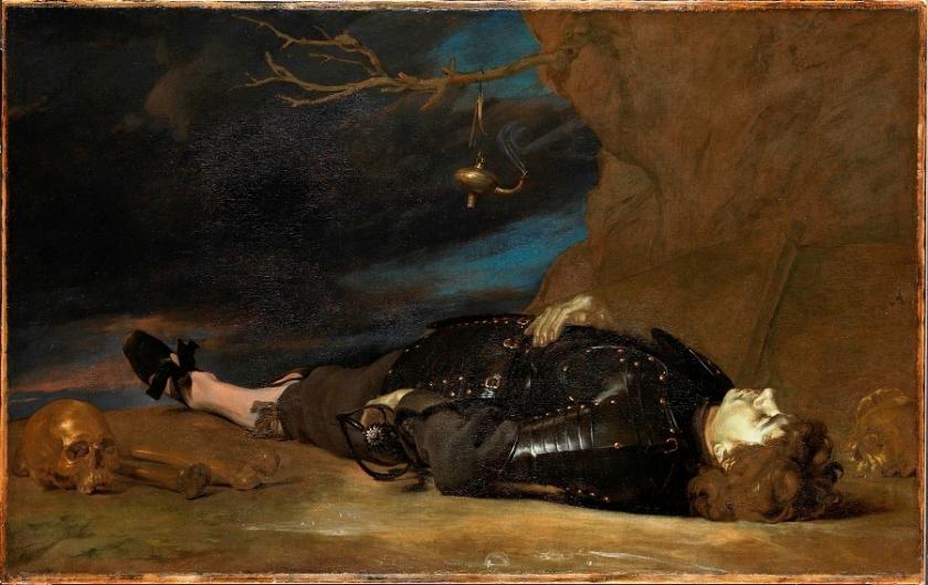 'Dead Soldier' by an unknown 17th century artist was once thought to be a Velázquez 