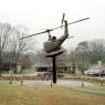 Paul Shambroom's 'Alpharetta Military Helicopter - Suburban Street Furniture'