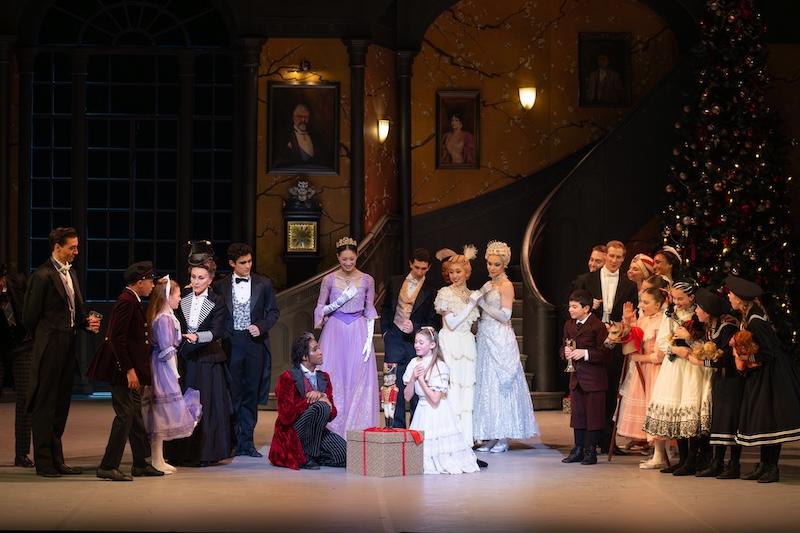 Dancers of English National Ballet in The Nutcracker