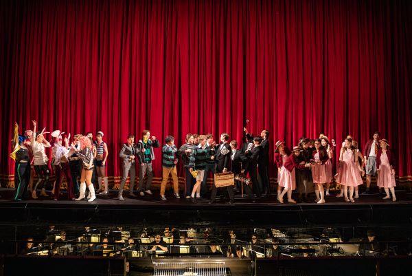 Members of the RNCM Opera Chorus in L'Amour des trois oranges at the Royal Northern College of Music © Craig Fuller