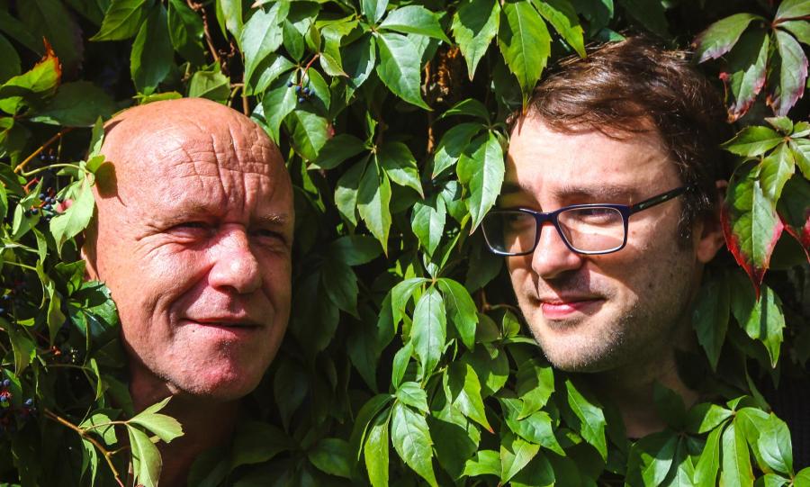 Alex Paterson and Michael Rendall of The Orb