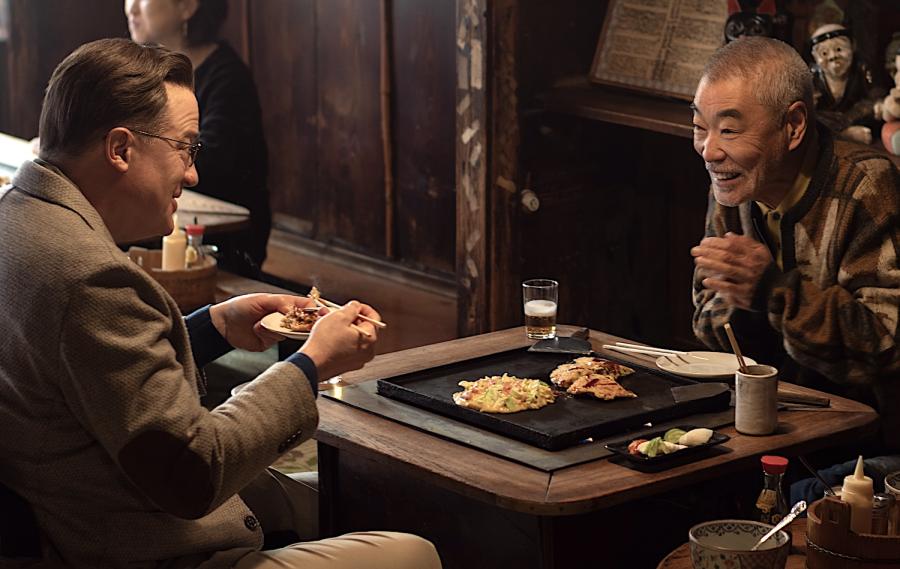 Brendan Fraser and Akira Emoto