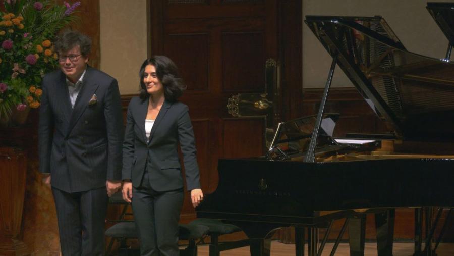 Martin James Bartlett and Marina Batsashvili