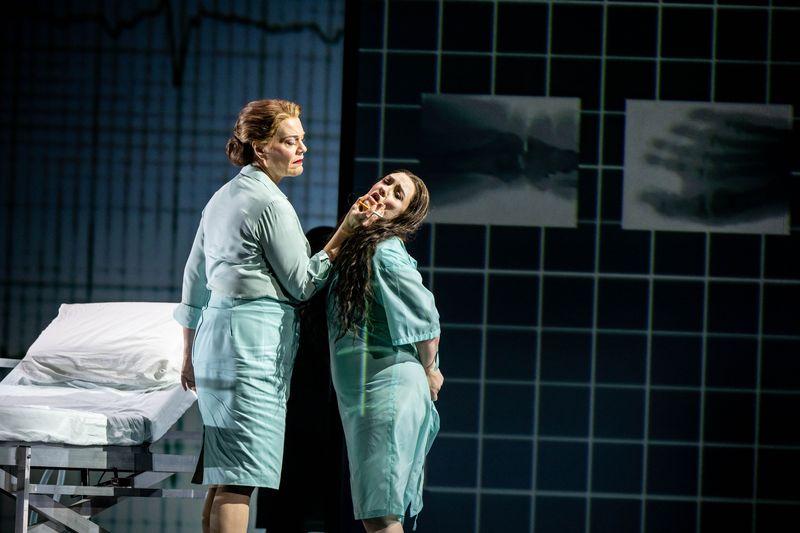 Michelle DeYoung and Jennifer Davis in 'Rusalka'