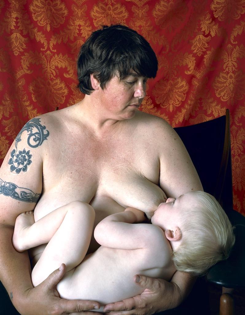 Self-portrait/Nursing, 2004 © Catherine Opie, courtesy Regen Projects, Los Angeles; Lehmann Maupin, New York, Hong Kong, London, and Seoul; Thomas Dane Gallery