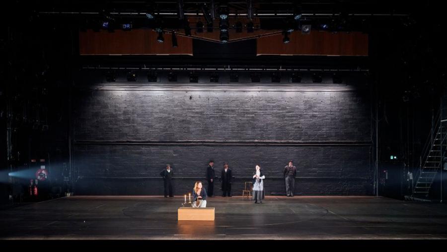 Last act of 'The Plough and the Stars' at the Abbey Theatre