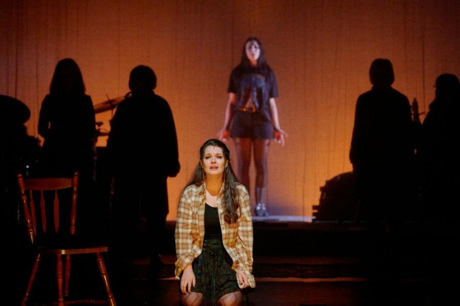 Amy Ni Fherraigh and Sarah Shine in 'The Curing Line'