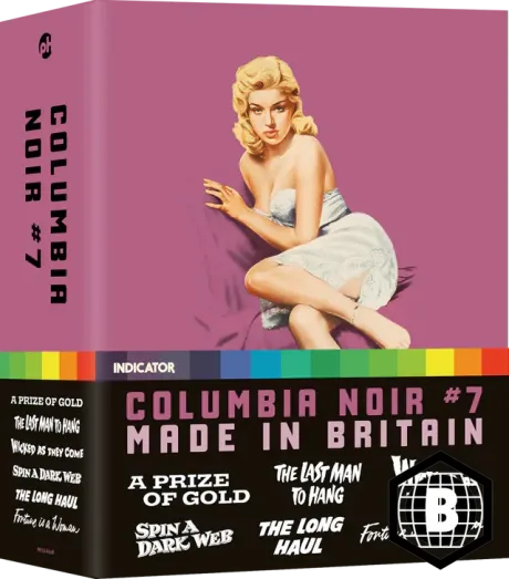 Diana Dors graces the cover of 'Columbia Noir #7: Made in Britain'