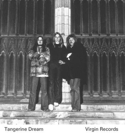 Tangerine Dream virgin records promo photo
