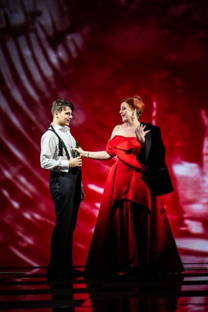 Giselle Allen and Ryan Capozzo in 'Rusalka'