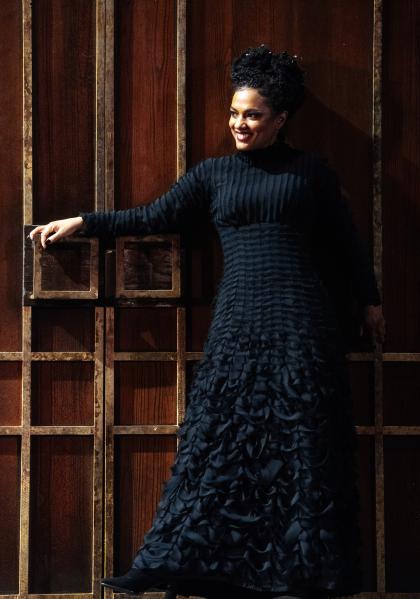 Freema Agyeman as Olivia in the RSC Twelfth Night